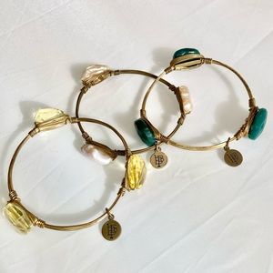 2 for $15 bundle, Bourbon and Bowties set of 3 bracelets